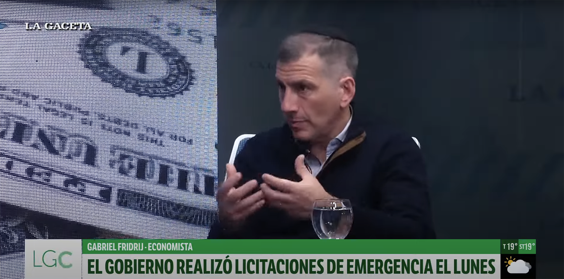 Emergencia, déficit y tasas altas: El costo económico de las decisiones que defiende el Gobierno. Nota en el canal de televisión «La Gaceta» 21/08/2025